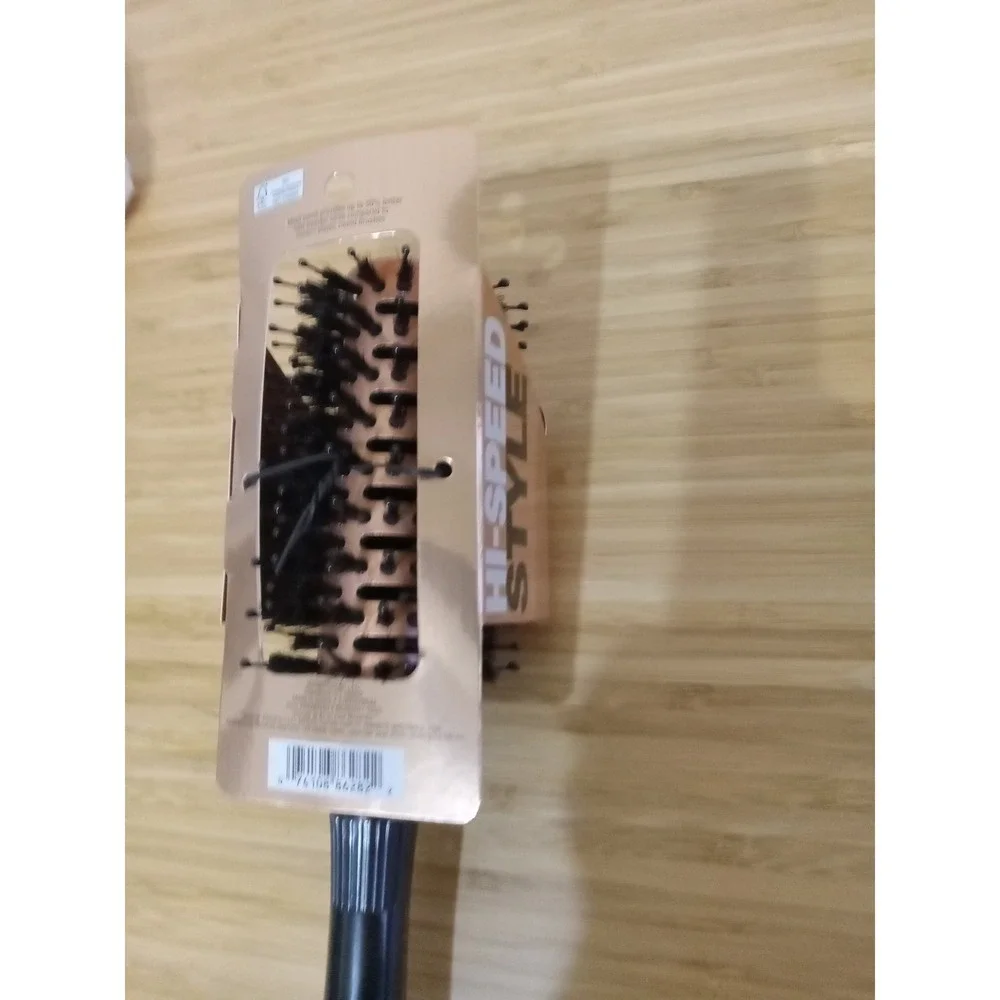 Conair Quick Blow-Dry Copper‎ Collection Round Brush Boar Nylon Bristles NEW